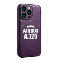 Thumbnail for Airbus A320 & Plane Designed Leather iPhone Cases