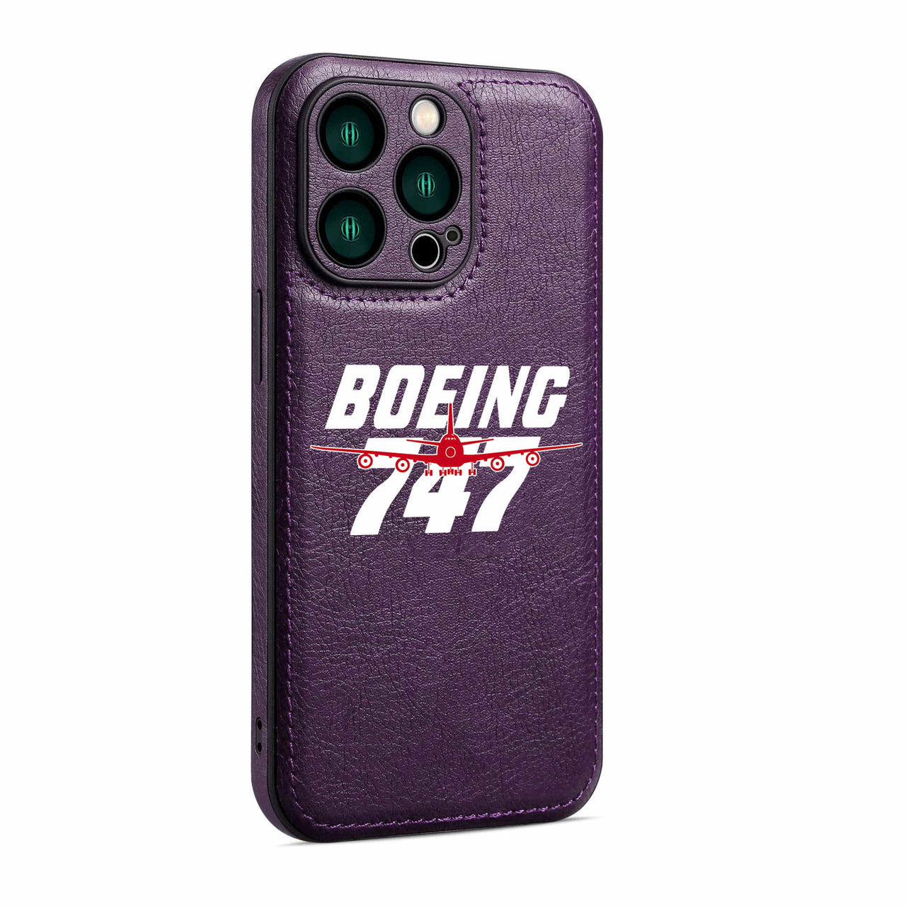 Amazing Boeing 747 Designed Leather iPhone Cases