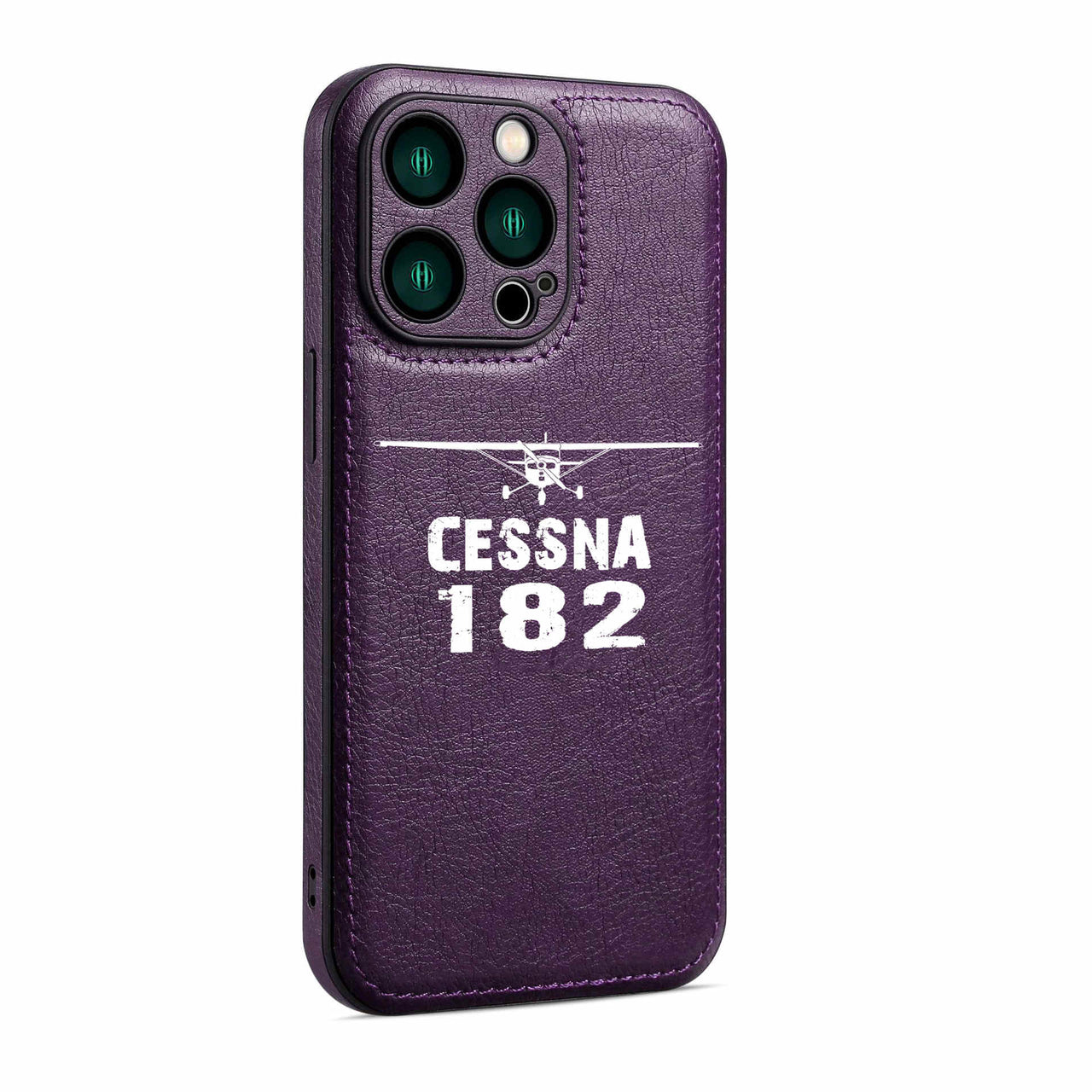 Cessna 182 & Plane Designed Leather iPhone Cases