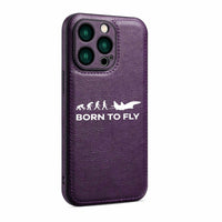 Thumbnail for Born To Fly Military Designed Leather iPhone Cases