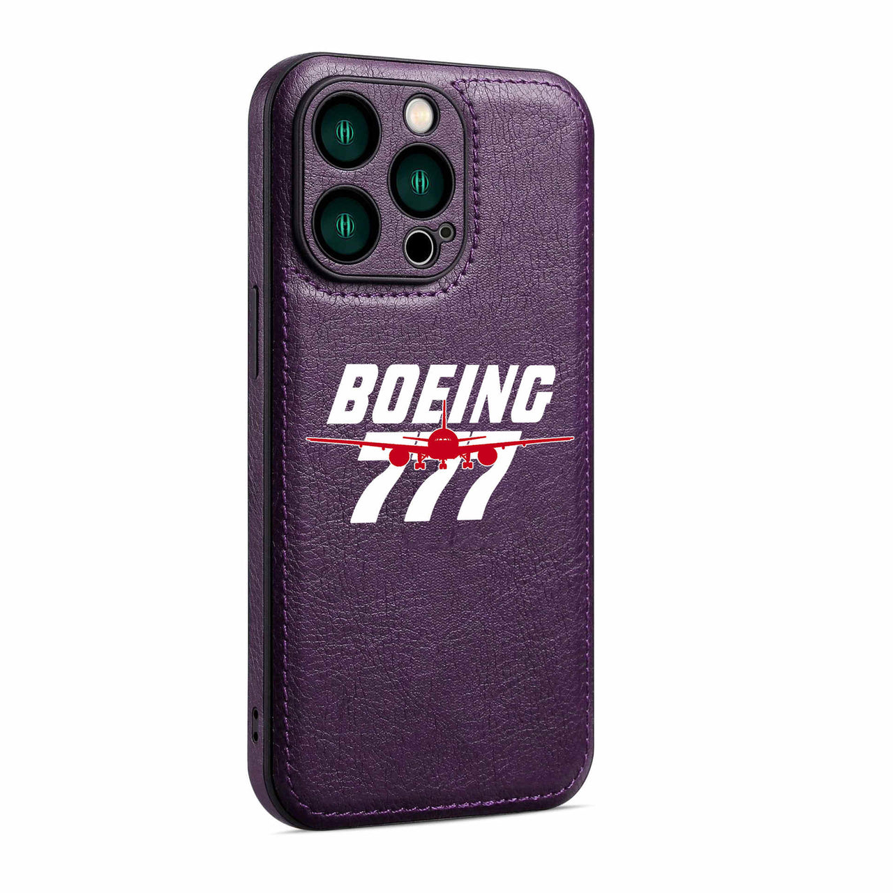 Amazing Boeing 777 Designed Leather iPhone Cases