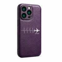 Thumbnail for Aviation Heartbeats Designed Leather iPhone Cases