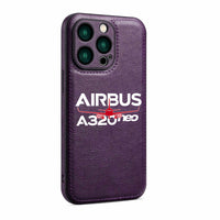 Thumbnail for Amazing Airbus A320neo Designed Leather iPhone Cases