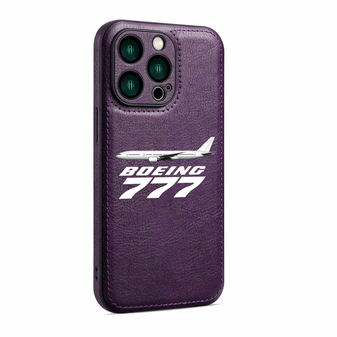 The Boeing 777 Designed Leather iPhone Cases