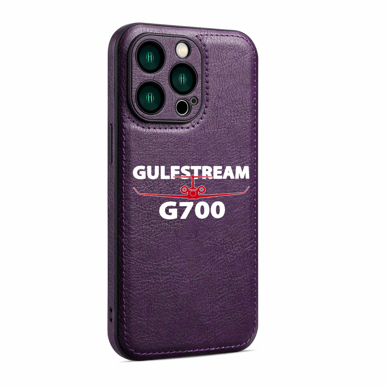 Amazing Gulfstream G700 Designed Leather iPhone Cases
