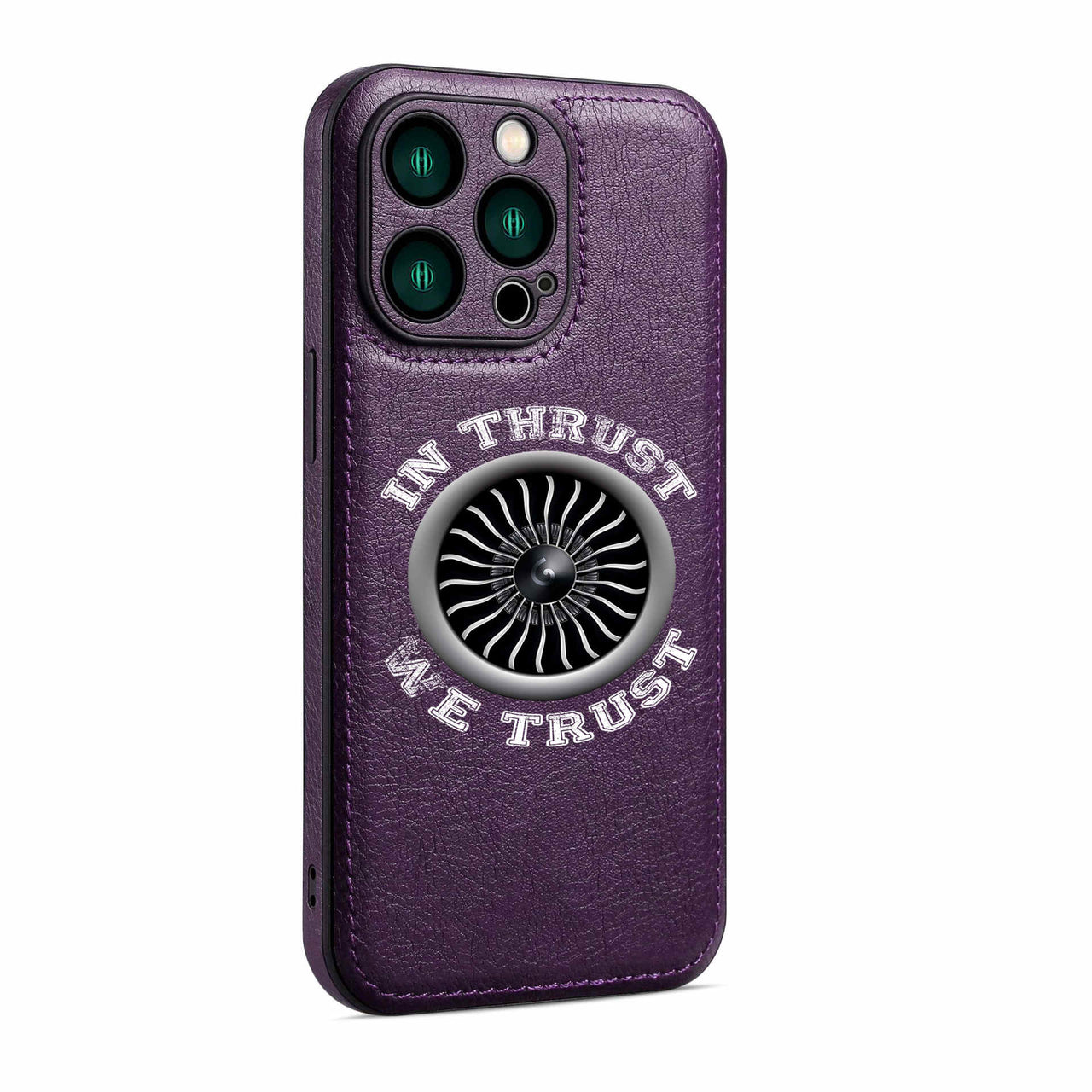 In Thrust We Trust (Vol 2) Designed Leather iPhone Cases