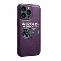 Thumbnail for Airbus A350 & Trent Wxb Engine Designed Leather iPhone Cases