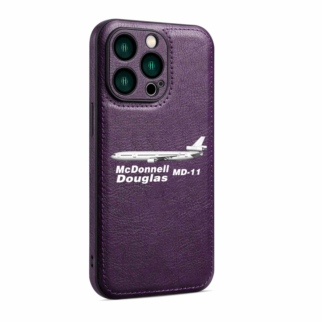The McDonnell Douglas MD-11 Designed Leather iPhone Cases