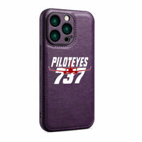 Thumbnail for Amazing Piloteyes737 Designed Leather iPhone Cases