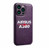 Thumbnail for Amazing Airbus A380 Designed Leather iPhone Cases