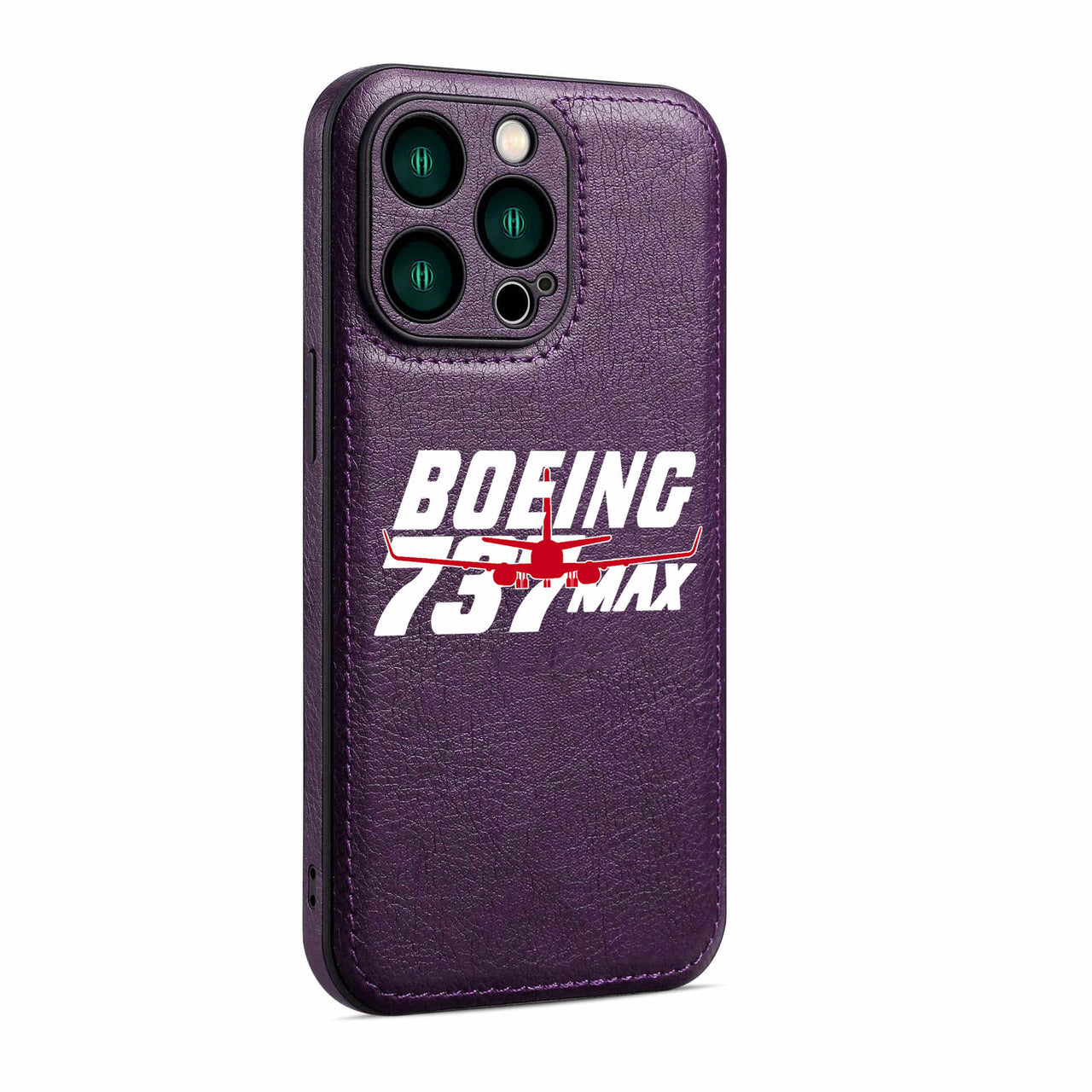 Amazing Boeing 737 Max Designed Leather iPhone Cases