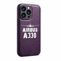 Thumbnail for Airbus A330 & Plane Designed Leather iPhone Cases