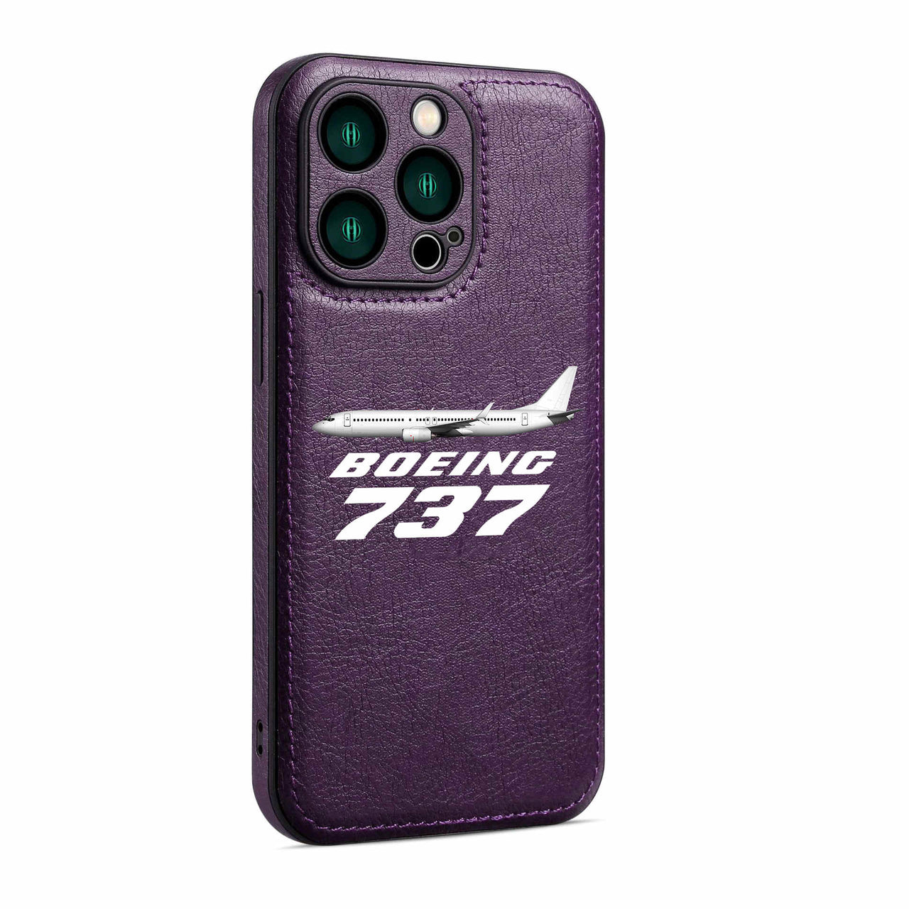 The Boeing 737 Designed Leather iPhone Cases