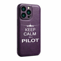 Thumbnail for Pilot (777 Silhouette) Designed Leather iPhone Cases