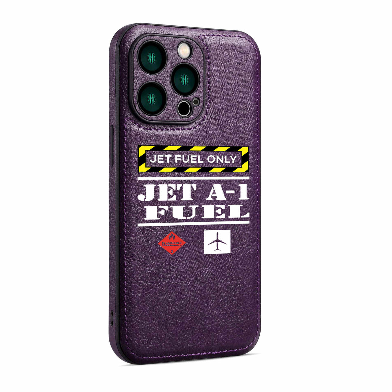 Jet Fuel Only Designed Leather iPhone Cases