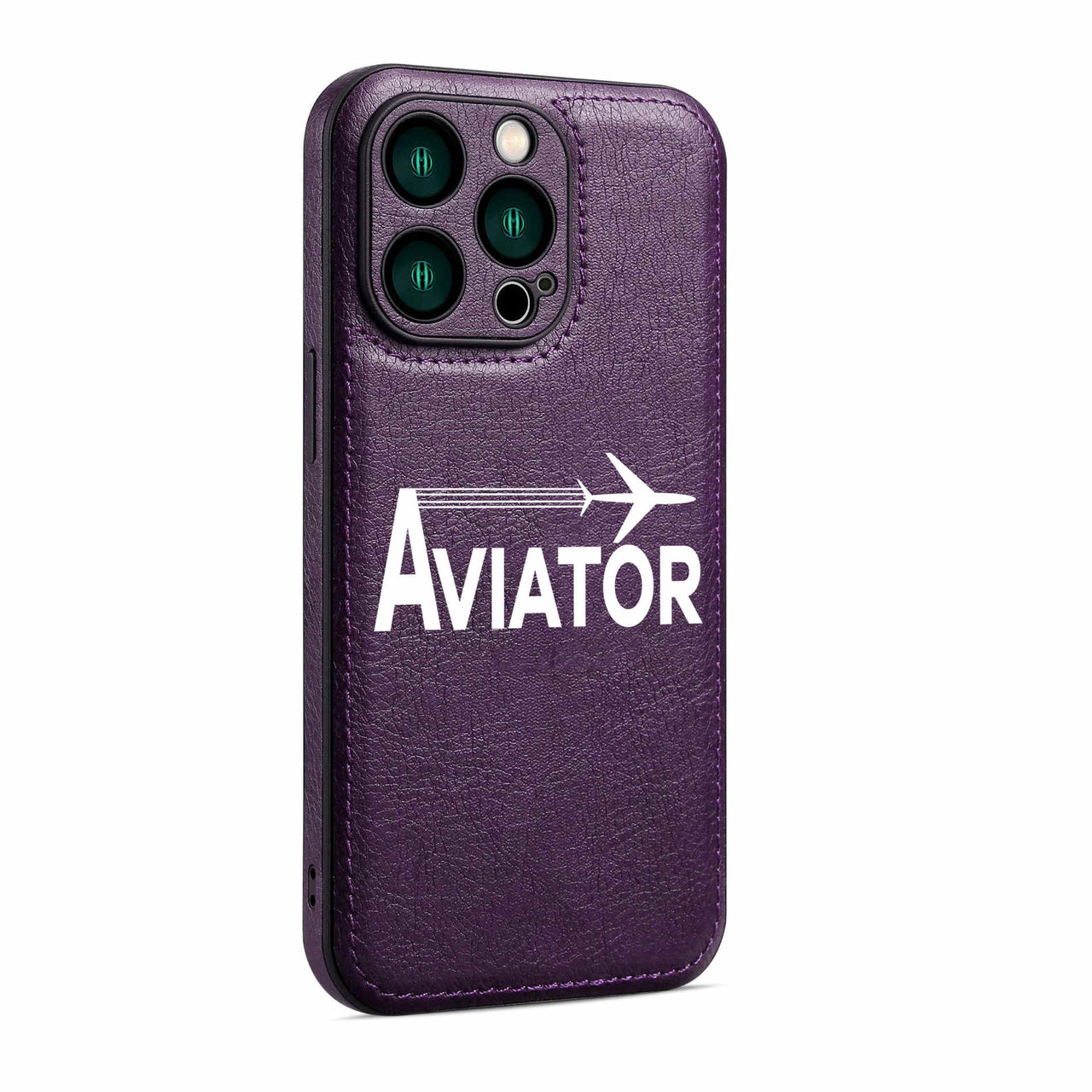 Aviator Designed Leather iPhone Cases