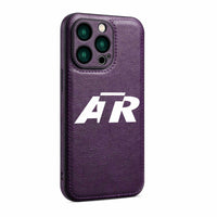 Thumbnail for ATR & Text Designed Leather iPhone Cases
