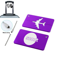 Thumbnail for Scoot Airlines Designed Aluminum Luggage Tags