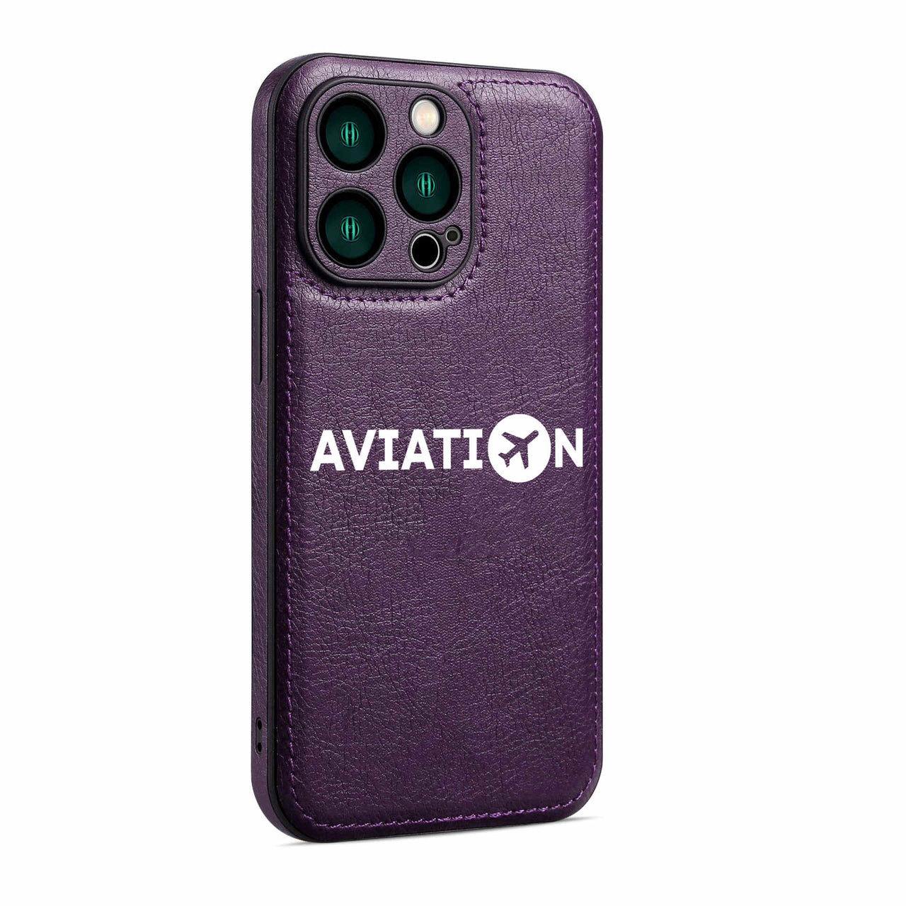 Aviation Designed Leather iPhone Cases