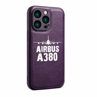 Thumbnail for Airbus A380 & Plane Designed Leather iPhone Cases