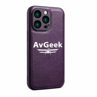 Thumbnail for Avgeek Designed Leather iPhone Cases