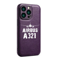 Thumbnail for Airbus A321 & Plane Designed Leather iPhone Cases