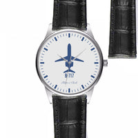 Thumbnail for Boeing 717 Designed Fashion Leather Strap Watches