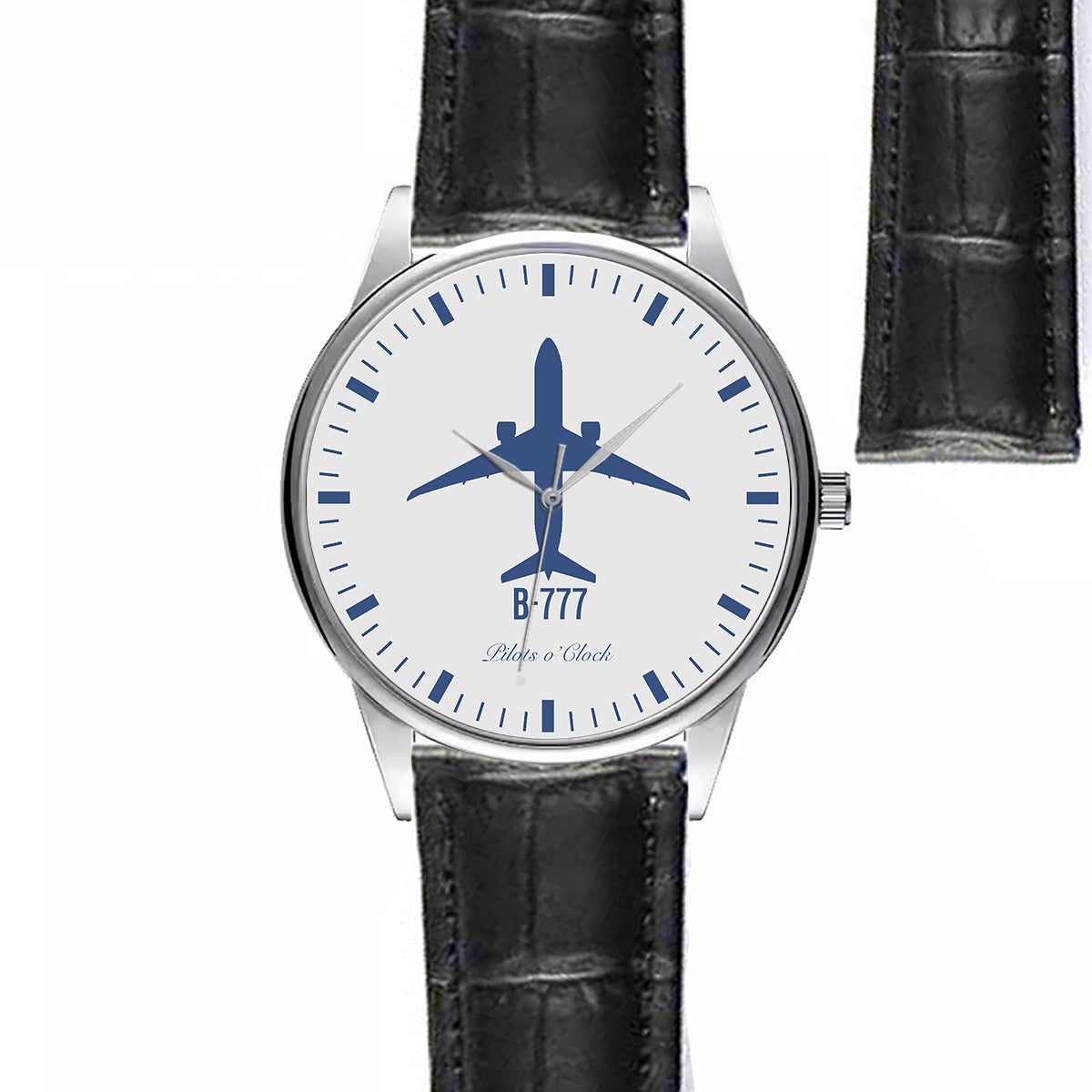 Boeing 777 Designed Fashion Leather Strap Watches