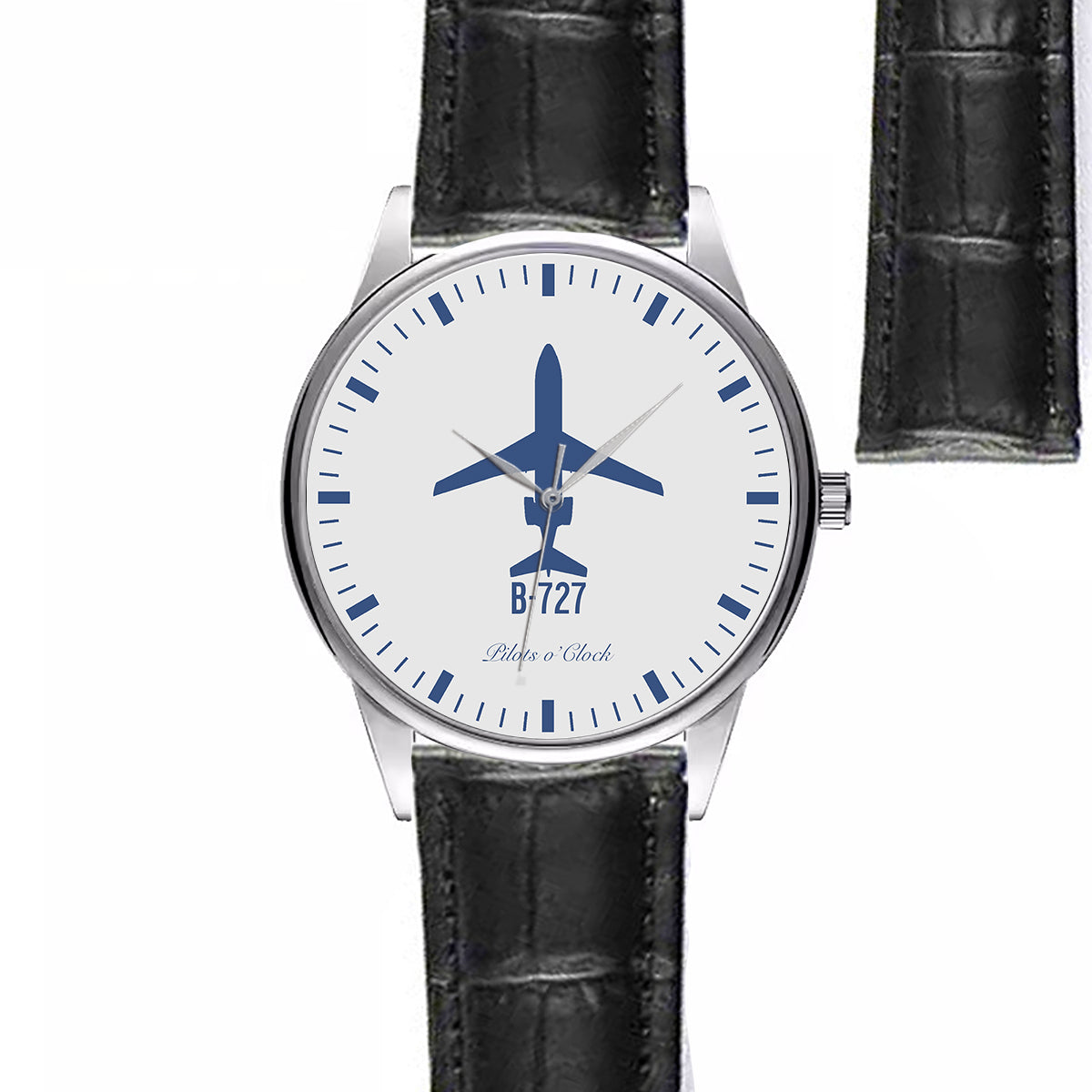 Boeing 727 Designed Fashion Leather Strap Watches