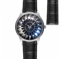 Thumbnail for Amazing Jet Engine Designed Fashion Leather Strap Watches