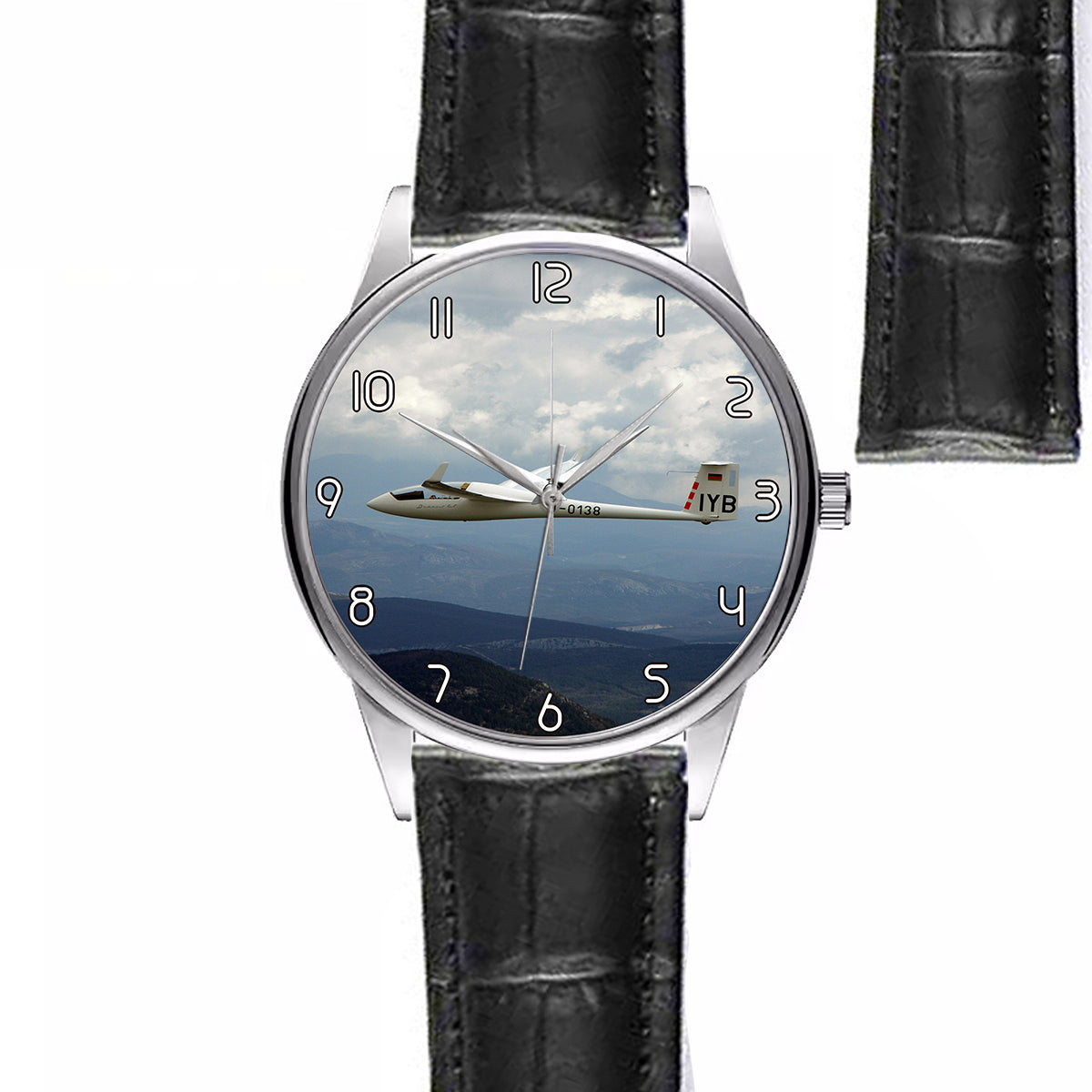 Cruising Glider Designed Fashion Leather Strap Watches