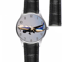 Thumbnail for ANA's Boeing 777 Designed Fashion Leather Strap Watches