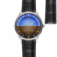 Thumbnail for Gyro Horizon 2 Designed Fashion Leather Strap Watches