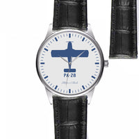 Thumbnail for PA-28 Designed Fashion Leather Strap Watches
