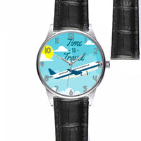 Thumbnail for Time to Travel Designed Fashion Leather Strap Watches