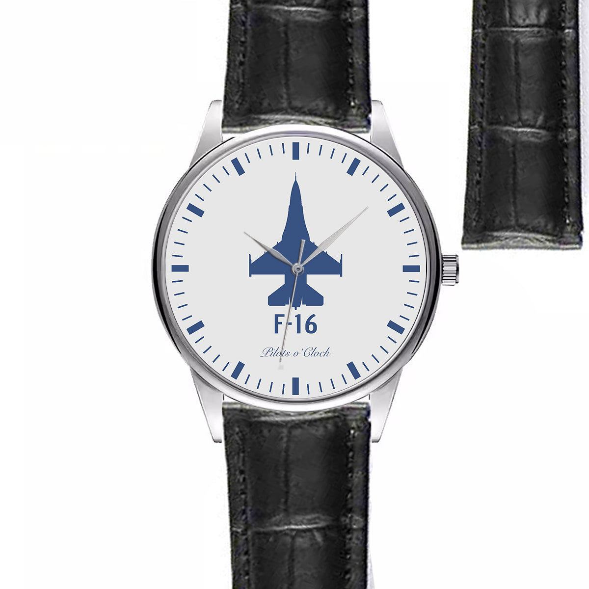 Fighter Jet 16 Designed Fashion Leather Strap Watches