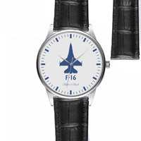 Thumbnail for Fighter Jet 16 Designed Fashion Leather Strap Watches