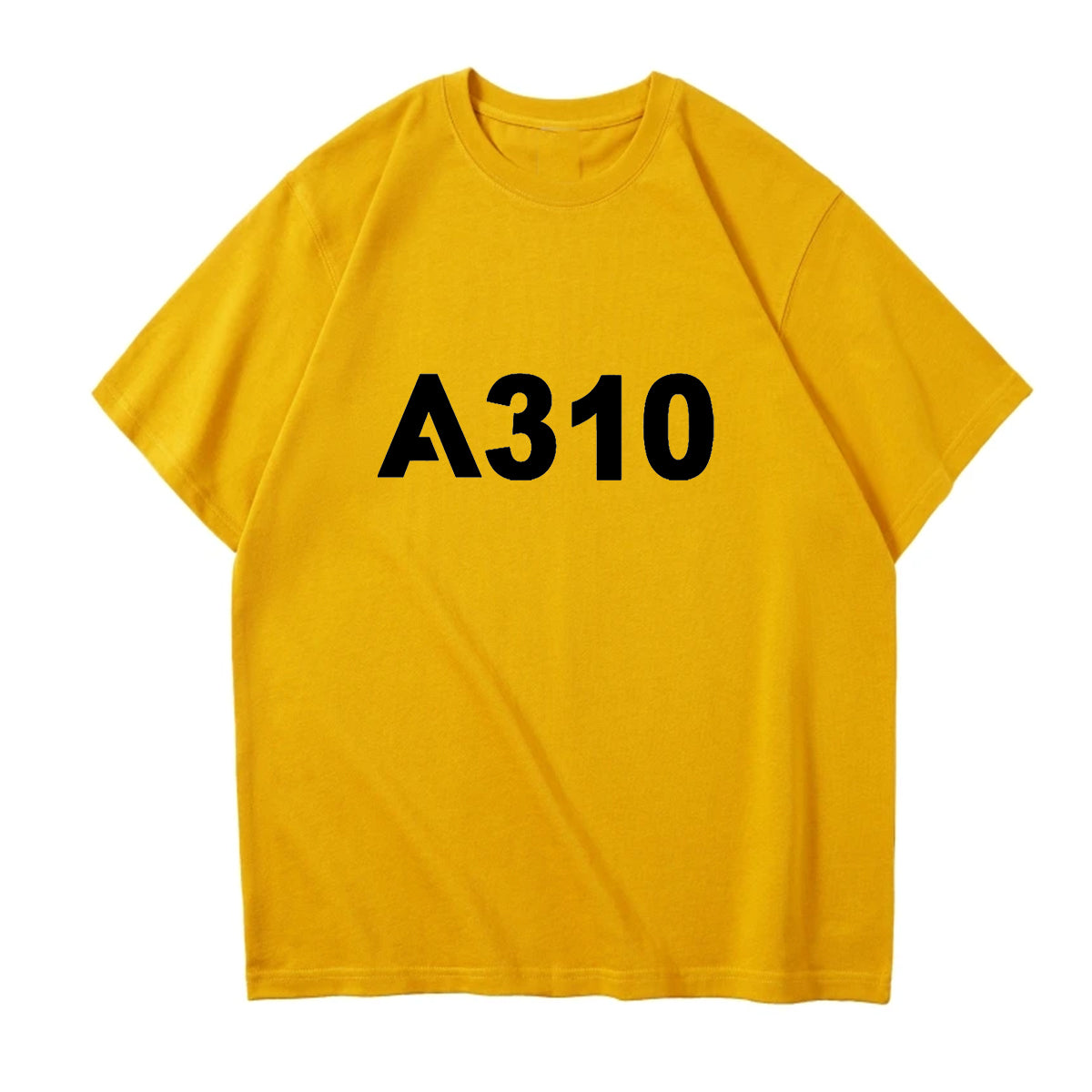 A310 Flat Text Designed Relax Fit T-Shirts