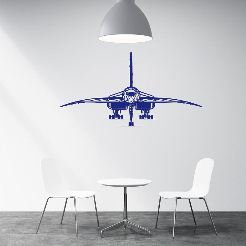 Face to Face with Concorde Designed Wall Sticker