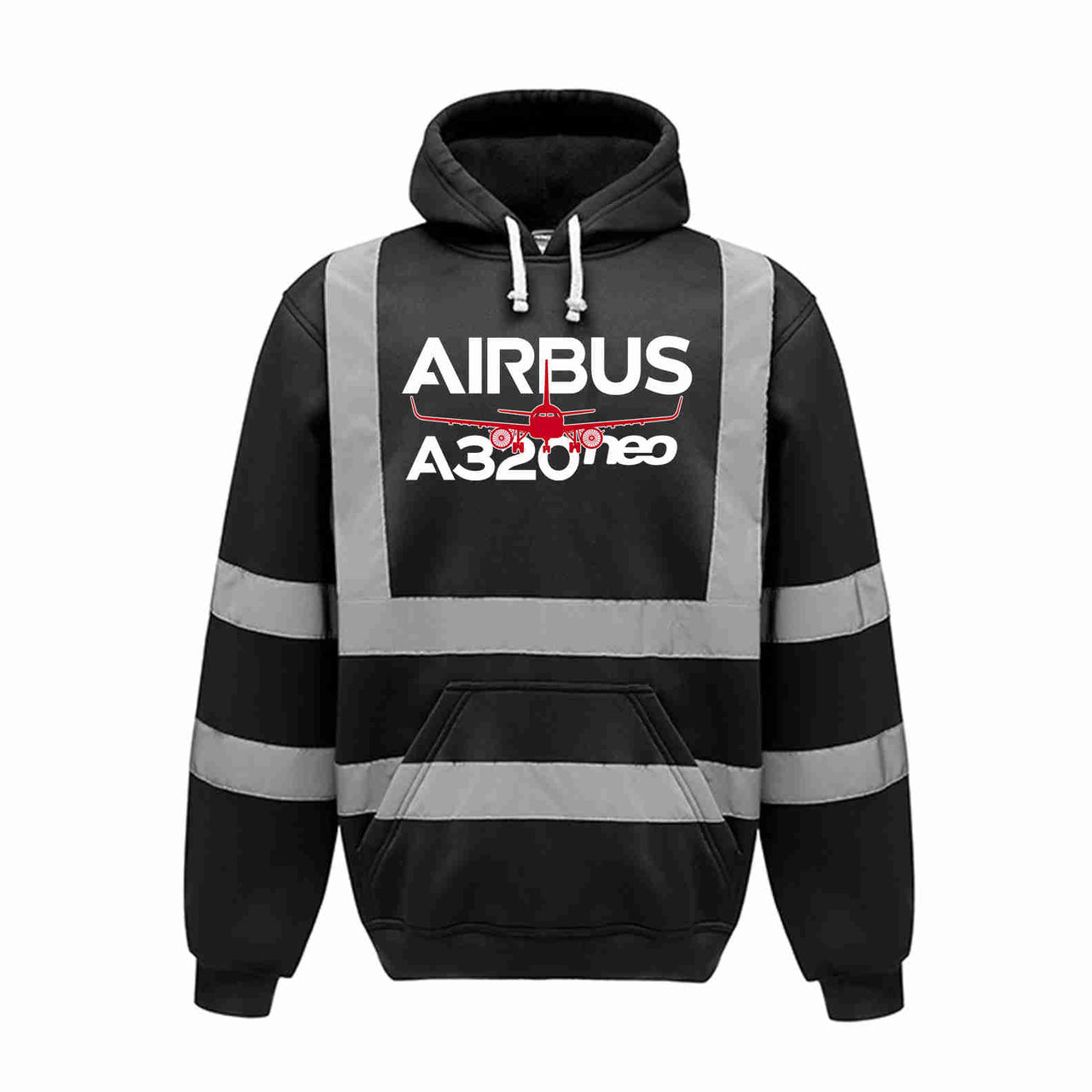 Amazing Airbus A320neo Designed Reflective Hoodies