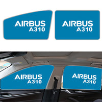 Thumbnail for Airbus A310 & Text Designed Car Sun Shade (Side window)