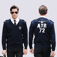 Thumbnail for ATR-72 & Plane Designed Wool Pilot Sweaters