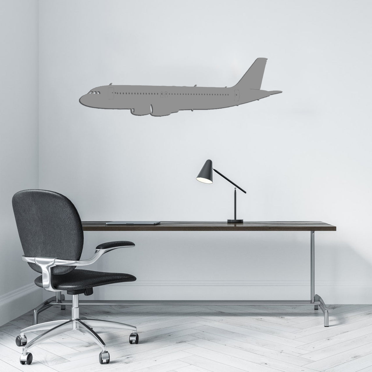 Cruising Airbus A320 Designed Wall Stickers Designed Wall Metal Signs