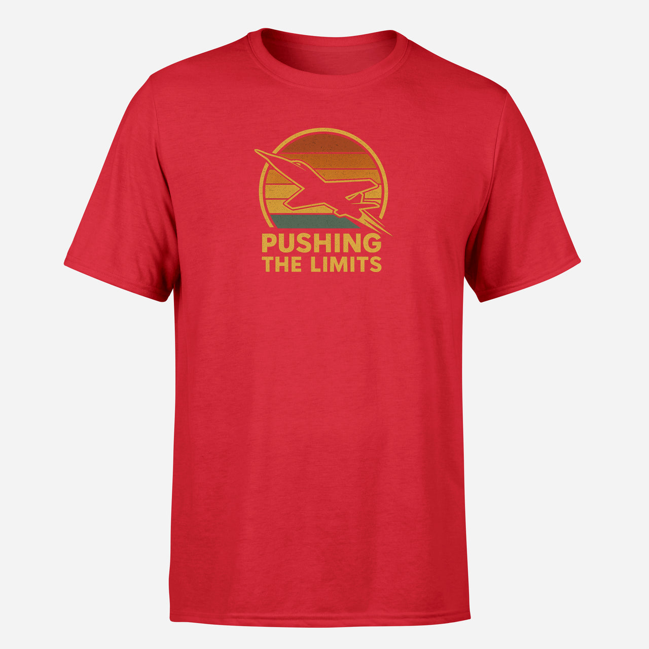 Pushing The Limits Retro Design Super Quality T-Shirts
