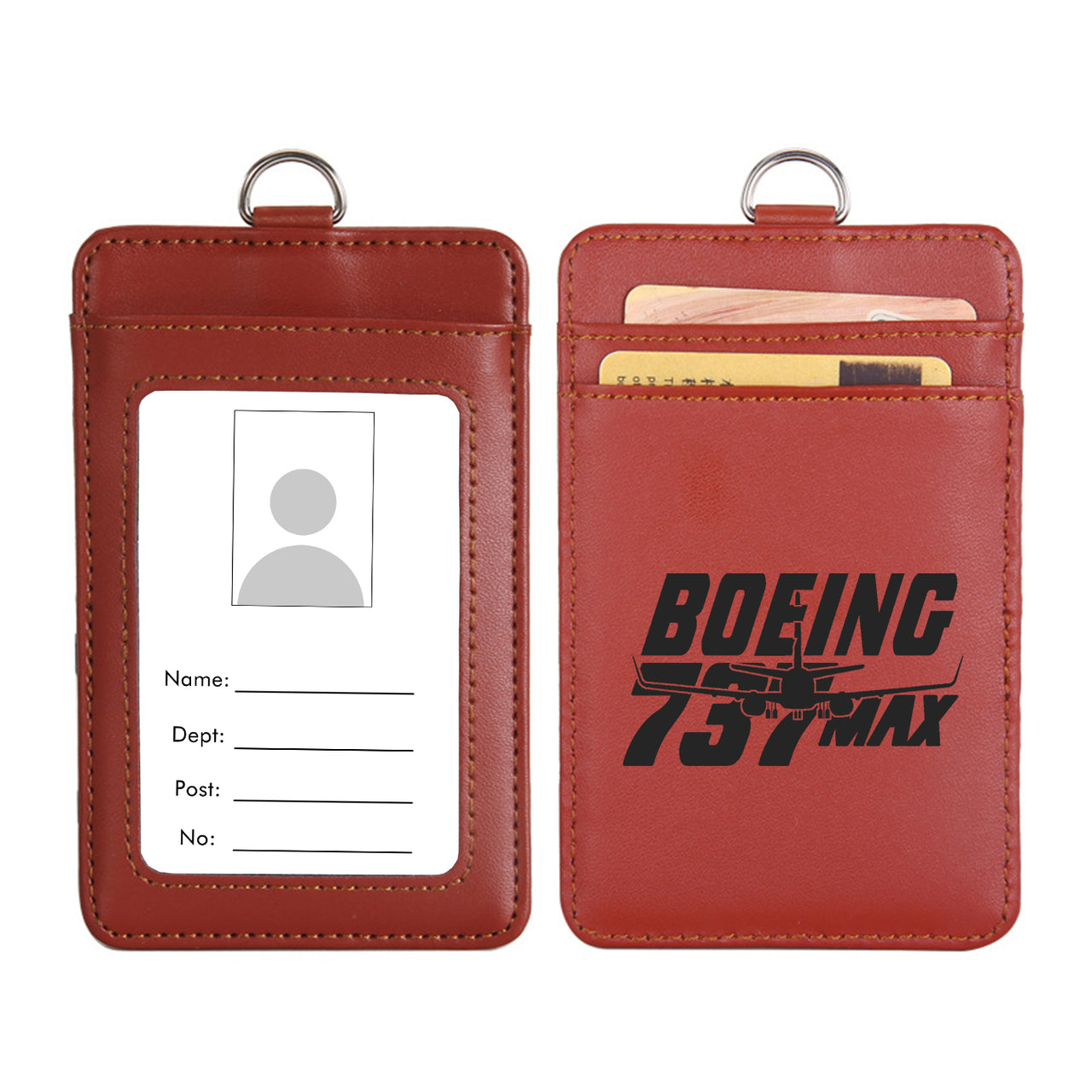 Amazing 737 Max Designed ID Card Holder