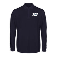 Thumbnail for Super Boeing 787 Designed Long Sleeve Polo T-Shirts