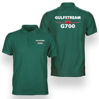 Thumbnail for Amazing Gulfstream G700 Designed Double Side Polo T-Shirts