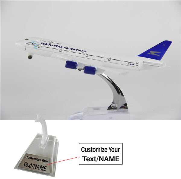 Aerolineas Argentinas Boeing 747 Airplane Model (16CM)