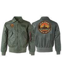 Thumbnail for Retro Apache AH-64 Designed Embroidered Patch Attachable Jackets