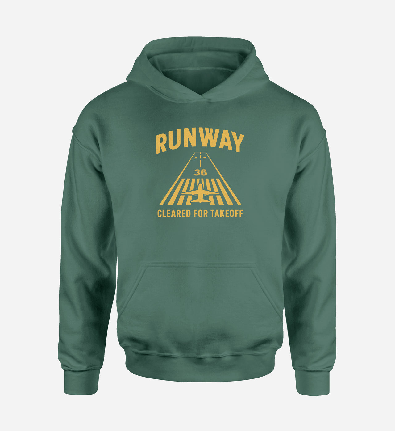 Cleared For Takeoff Designed Hoodies